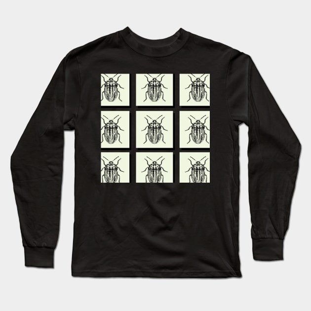 Insect art Long Sleeve T-Shirt by JequiPrint